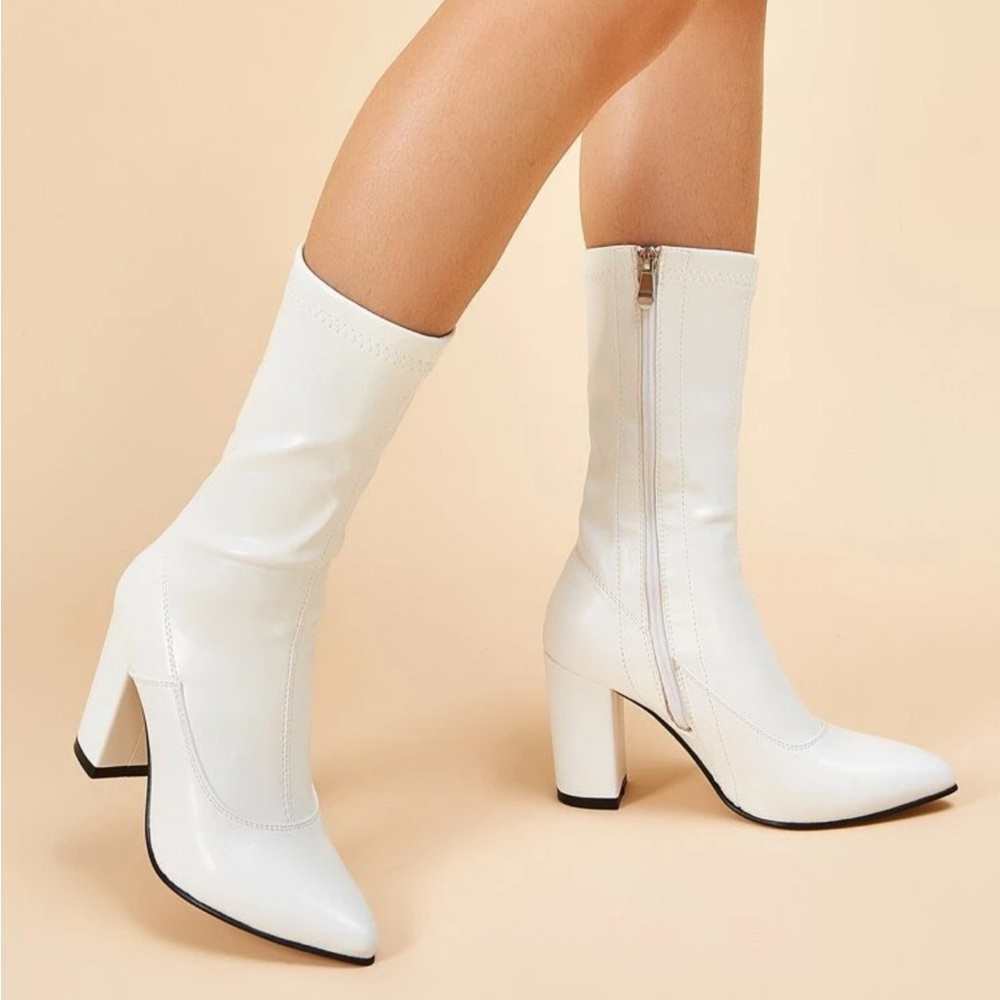 White boots